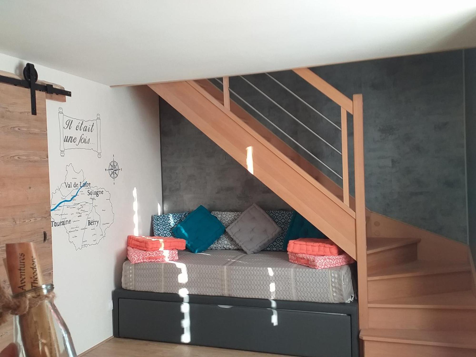 La Berrycurienne Proche Du Zoo De Beauval Saint-Aignan Avec Sdb, Wc Et Spa Privatif Pour Chaque Chambre Luçay-le-Mâle Cameră foto