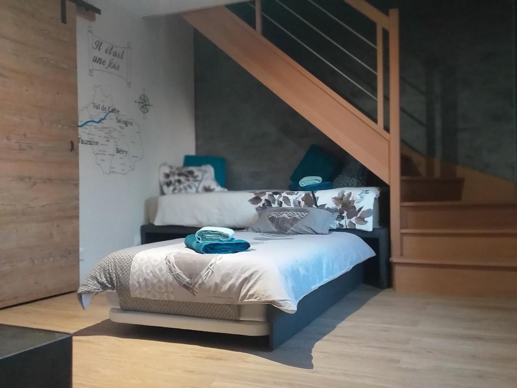 La Berrycurienne Proche Du Zoo De Beauval Saint-Aignan Avec Sdb, Wc Et Spa Privatif Pour Chaque Chambre Luçay-le-Mâle Cameră foto